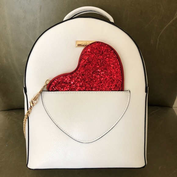 aldo backpack white